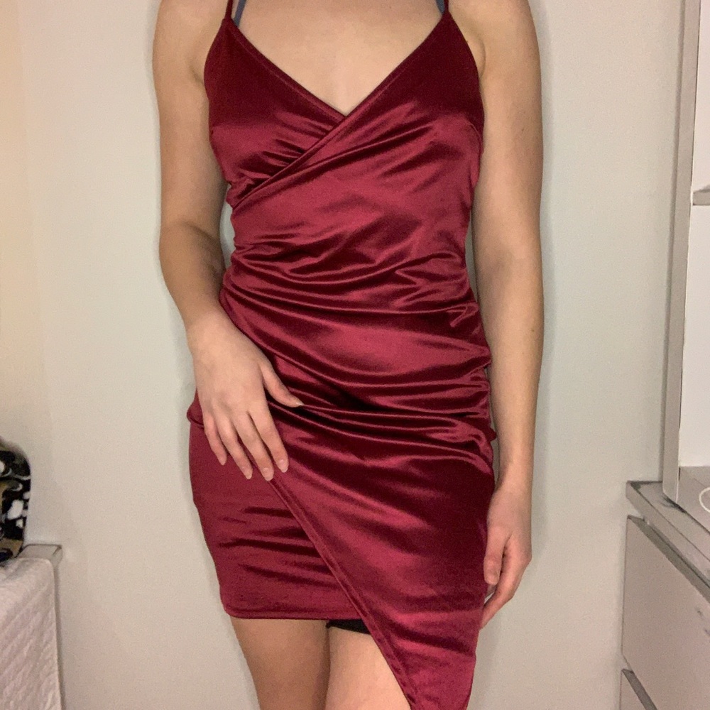 Red vntg dress in medium
